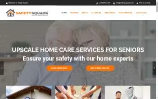 Safety Squads website