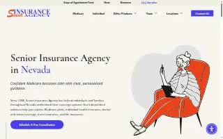 Senior Insurance Agency of Sparks website
