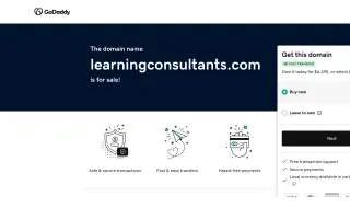 The Learning Consultants | Sparks website