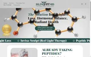 Slim Fit MD Wellness of Spring Creek website