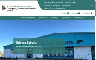 Spring Creek Elementary School website