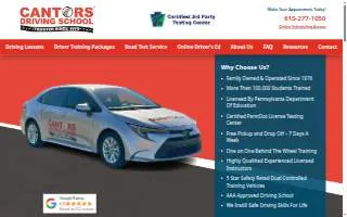 Cantor's Driving School & Florida Driver's License Testing Center of Gonzalez website