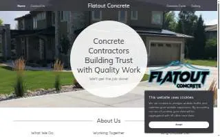 Flat Out Services of Spring Valley website