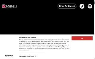 Knight Transportation of Spring Valley website