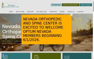 Nevada Orthopedic & Spine Center of Spring Valley