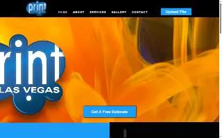 Print Las Vegas, Inc. website