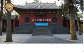 Shaolin Kungfu Chan website