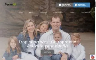 Tropicana West Chiropractic of Spring Valley website