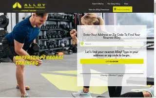 Alloy Personal Training Sun City Summerlin of Summerlin South website