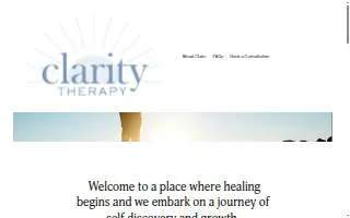 Clarity Therapy & Relational Counseling LLC website
