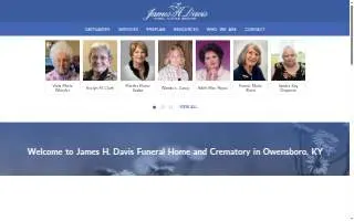 Davis Funeral Home & Memorial Park of Summerlin South website