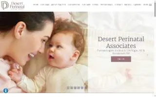 Desert Perinatal Associates website