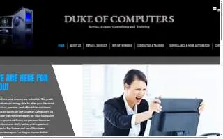 Duke of Computers website