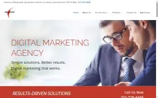 Jagged Edge Marketing website