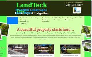 LandTeck Inc. Landscape & Irrigation Contractor