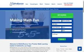 Mathnifisense website
