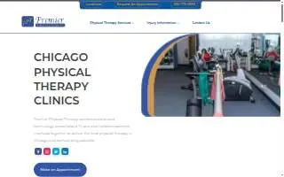 Premier Physical Therapy & Sports Performance - BO website