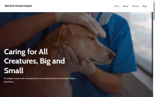 Red Rock Animal Hospital of Summerlin South website