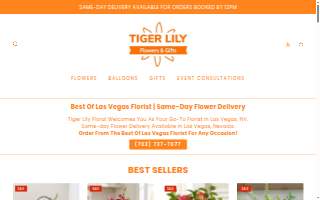 Tiger Lily Floral (Design Center)