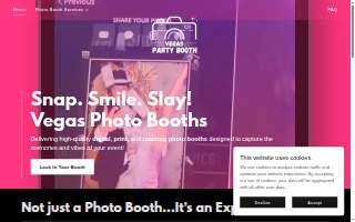 Vegas Party Booth
