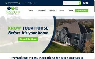 Advanced Inspections LLC of Sun Valley website
