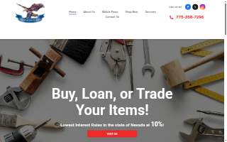 All American Jewelry and Loan of Sun Valley website