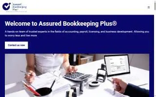 Assured Bookkeeping Plus of Nevada website