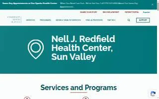 Community Health Alliance – Nell J. Redfield Health Center website