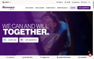 Renown Institute for Heart & Vascular Health – Center B of Reno website