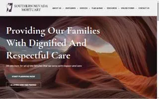 Southern Nevada Mortuary website