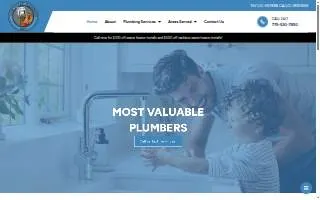 Van Allen Plumbing website