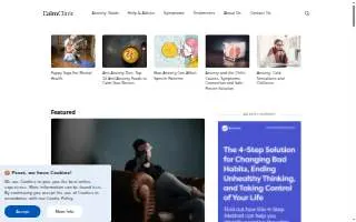 Calm Clinic of Sunrise Manor website