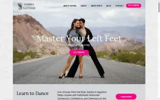 Sophia in Sapphire Dance Studio of Sunrise Manor website