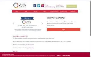 UNIFY Financial Credit Union of Sunrise Manor website