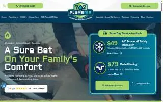 702 PlumbAIR of Henderson website