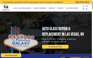 Galaxy Auto Glass of Whitney website