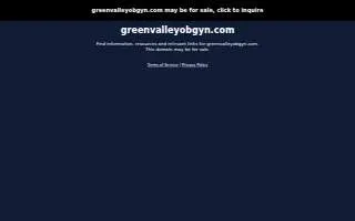 Green Valley OB/GYN of Whitney website
