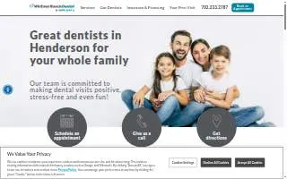 Whitney Ranch Dental: Cortnie Steik Sanchez, DMD website