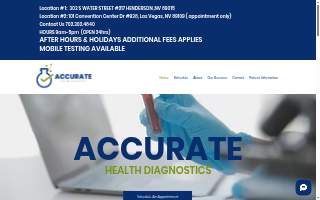 Accurate health DX