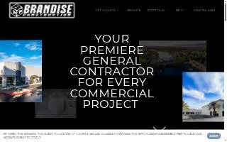 Brandise Construction Co. Inc. website