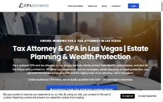 CPA Attorney, LLC of Winchester website