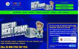 Doctor Heat Pump website