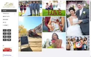 Etti Photography website