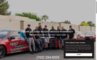First Class Rx Pharmacy LLC of Winchester website