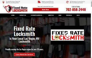 Fixed Rate Locksmith 4U website