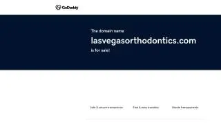 Las Vegas Orthodontics of Winchester website