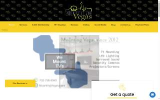 Mounting Vegas - TV Mounting