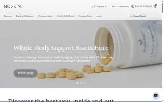NuSkin Med Spa - Skin•Brows•Lashes website