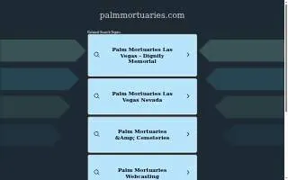 Palm Eastern Mortuary & Cemetery of Winchester website