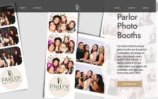 Parlor Photo Booths of Winchester website